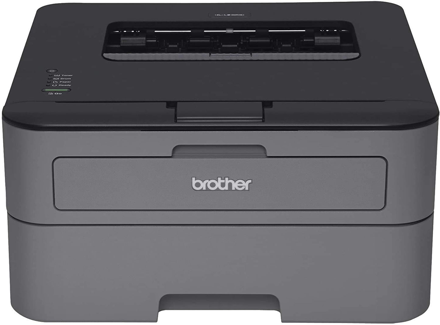 Brother L-2300D Series Compact Monochrome Laser Printer I Auto 2-Sided Printing I Up to 26 Pages/min I 250-sheet/tray I 2400 x 600 dpi I 27ppm + Printer Cable