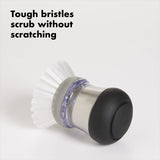 OXO SteeL Soap Dispensing Palm Brush OXO