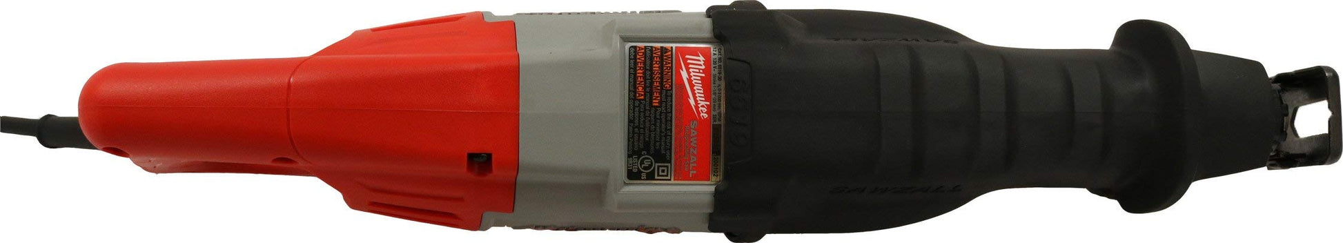 Milwaukee 6519-31 12 Amp Corded 3000 Strokes Per Minute Reciprocating Sawzall w/Variable Speed Trigger (Renewed) - WoodArtSupply