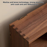 YWSXHS Wall Mounted Decor Display Case, Solid Wood Display Stand, Wood Knick Knack Floating Shelf, for Collectible Figurines, Trinkets, Curios, Succulents YWSXHS