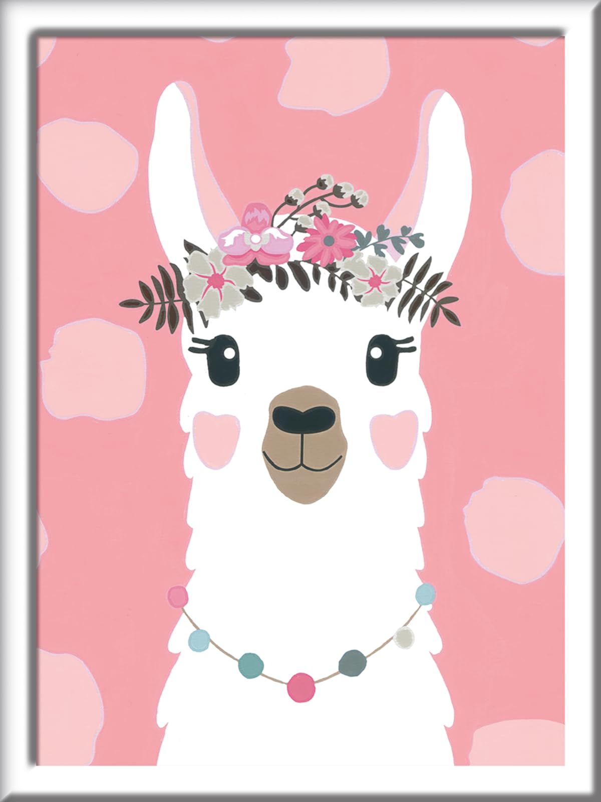 Ravensburger CreArt No Drama Llama Paint by Numbers Kit for Kids - Painting Arts and Crafts for Ages 7 and Up Ravensburger