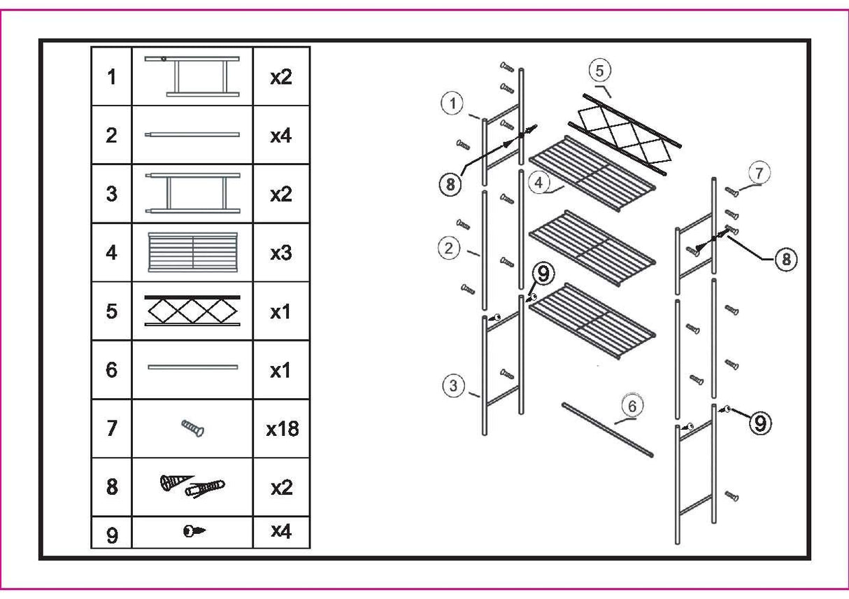 J&V TEXTILES 3-Shelf Bathroom Organizer Over The Toilet, Bathroom Spacesaver (Silver) J&V TEXTILES
