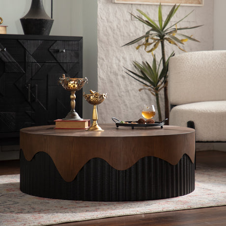 38.97' Round Coffee Table Handcrafted HouseOfZazla