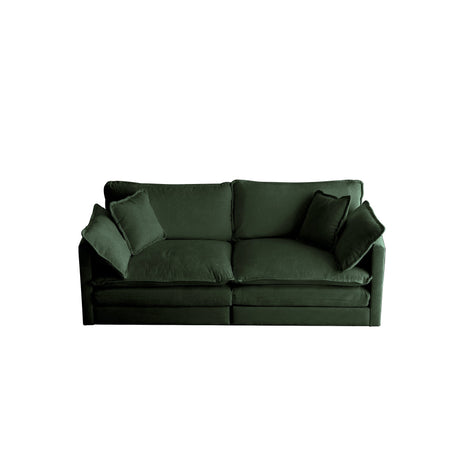 Modern Fabric Loveseat Sofa Couch for Living Room HouseOfZazla