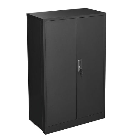 Metal Storage Cabinet With Locking Doors And Adjustable Shelf, Folding Filing Storage Cabinet, Folding Storage Locker Cabinet For Home Office, School, Garage HouseOfZazla