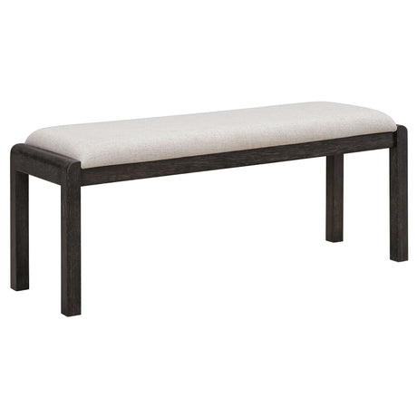 Extendable Dining Table Set With 4 Upholstered Chairs And 1 Bench HouseOfZazla