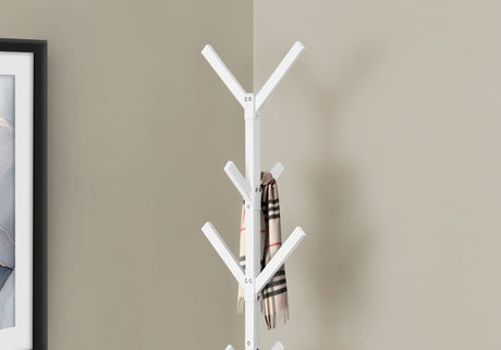 Coat Rack, Hall Tree, Freestanding, 8 Hooks, Entryway, Contemporary & Modern HouseOfZazla
