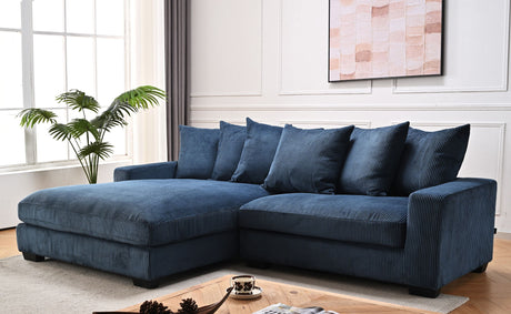 Luxe - Oversized 2 Piece Sectional Couches For Living Room, L Shaped Sofa With Chaise HouseOfZazla