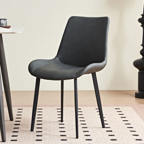 Dining Table Set, Chairs (Set of 2) - Gray HouseOfZazla