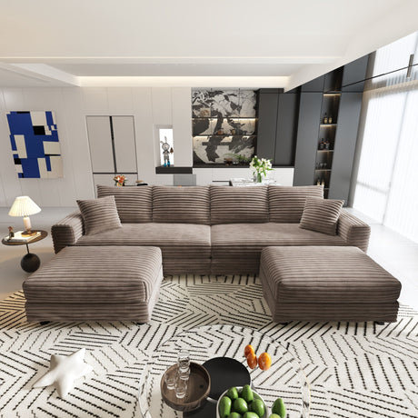 Modern Comfy Upholstered Sofa Cloud Couch & Deep Seat Couches HouseOfZazla