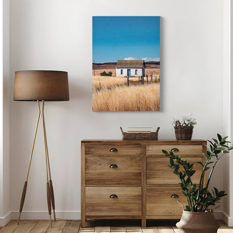 Farmhouse House Wall Art Canvas Print HouseOfZazla