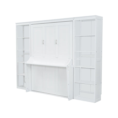 Murphy Bed With Desk And Bookshelf HouseOfZazla