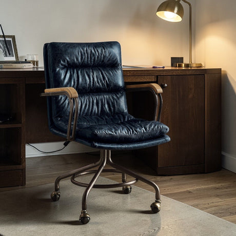 Harith Retro Top Grain Office Chair HouseOfZazla