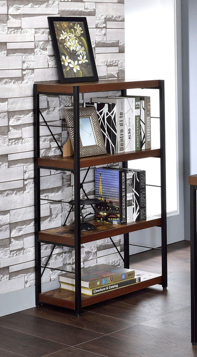 Bob Bookshelf - Weathered Oak / Black