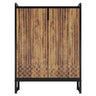 5 Tier Shoe Cabinet With Doors, Compact Entryway Storage Organizer HouseOfZazla
