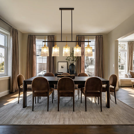 Modern Farmhouse 5-Light Dining Room Chandelier HouseOfZazla