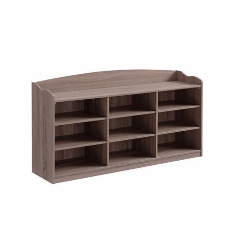Entryway Shoe Storage Bench, Nine Storage Shelves, Entryway Organizer HouseOfZazla