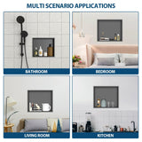 Stainless Steel Shower Niche With Seamless Design For Bathroom Storage