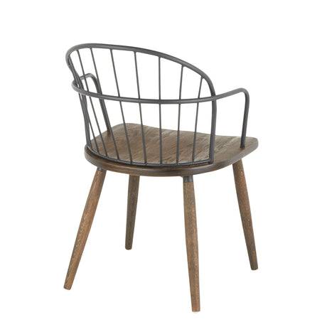 Riley - Farmhouse Office Chair HouseOfZazla