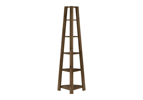Bookshelf, Bookcase, Etagere, Corner, 5 Tier, For Office, Contemporary & Modern HouseOfZazla
