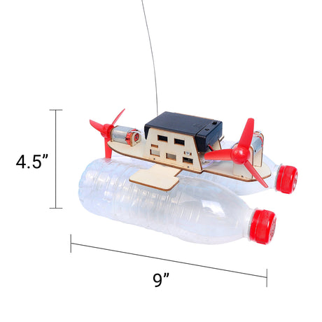 RC Propeller Boat DIY Kit, Educational STEM Toy Kitsville