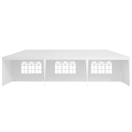 10x30' Outdoor Garden Gazebo Wedding Party Tent Canopy Marquee with 5 Removable Sidewalls HouseOfZazla
