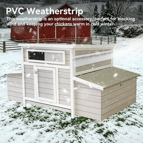 Large Wooden Chicken Coop Outdoor Hen House with Nesting Boxes HouseOfZazla
