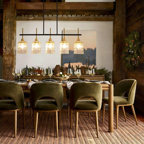 Modern Farmhouse 5-Light Dining Room Chandelier HouseOfZazla