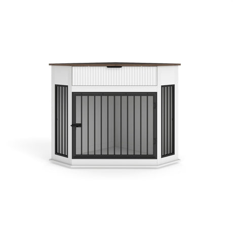 Corner Dog Crate HouseOfZazla