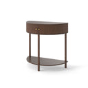 Demi Lune Console Table With 2 Storage Drawers HouseOfZazla