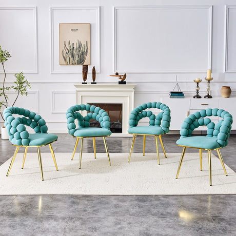 Puffy Bubble Ball Chain Chairs for Dining Room HouseOfZazla