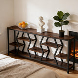 Durable Sofa Console Table with Generous Storage