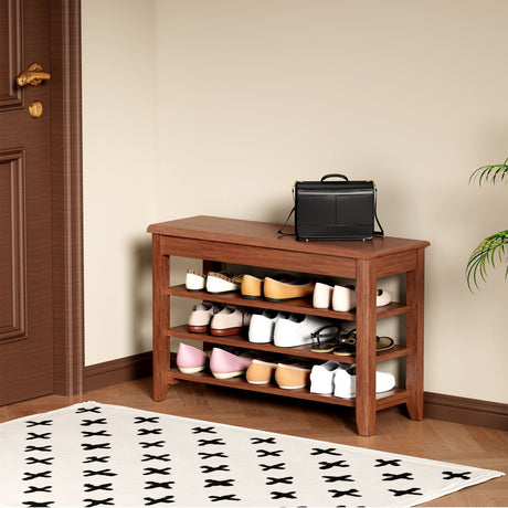Multi Functional Double Layer Shoe Stool HouseOfZazla