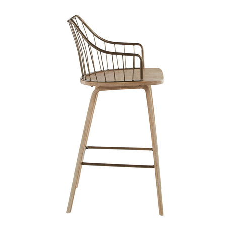 Winston - Farmhouse Counter Stool HouseOfZazla