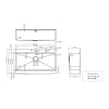 Modern Farmhouse Drop-In Workstation Kitchen Sink with Apron Front