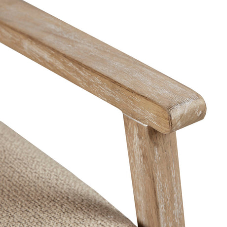 Cane Back Upholstered Accent Chair HouseOfZazla