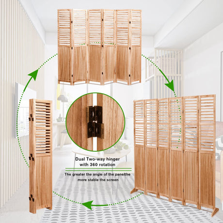 Expertly Designed Panel Folding Room Divider HouseOfZazla