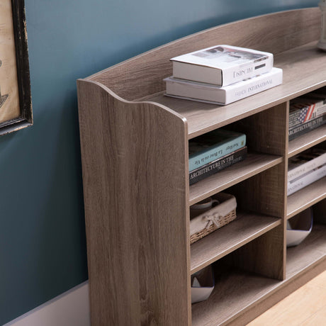 Entryway Shoe Storage Bench, Nine Storage Shelves, Entryway Organizer HouseOfZazla