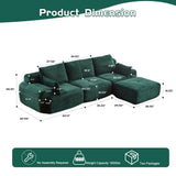 Compressed Sofa Large Sectional Couches for Living Room