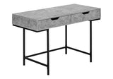 Computer Desk For Home Office, Laptop, Storage Drawers, Contemporary & Modern