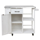 Outdoor Kitchen Island Fir Wood Prep Station