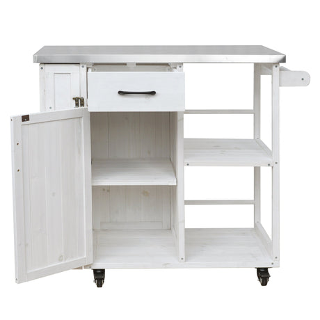 Outdoor Kitchen Island Fir Wood Prep Station HouseOfZazla