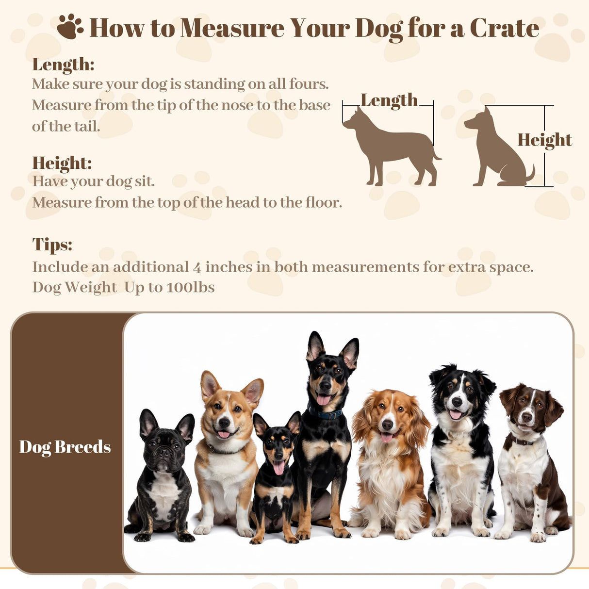 TBWIND Dog Crate Furniture for Large Dogs, 36" Indoor Wooden Dog Kennel with 270° Swivel Door & 360° Rotating Feeder, Decorative Heavy Duty Dog House with Double Locks & Bowls, White TBWIND