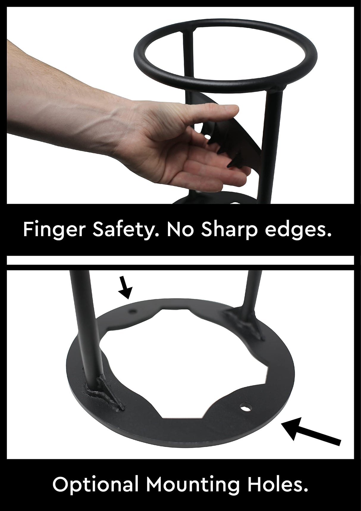 Blue Home XL Kindling Splitter — with 5.5 Lbs Sledge Hammer — Easy Portability — Manual Log Splitter (XL Kindling Splitter) BH Blue Home