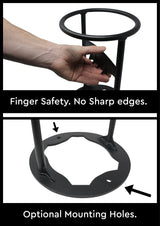 Blue Home XL Kindling Splitter — with 5.5 Lbs Sledge Hammer — Easy Portability — Manual Log Splitter (XL Kindling Splitter) BH Blue Home