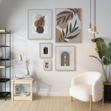 TONES FRAME DESIGN 11x14 Natural Wood Frame with 8x10 Mat, Solid Wood Veneer Finish Picture Frame, and Plexiglass Front for Poster Gallery Wall Home Decor TONES FRAME DESIGN