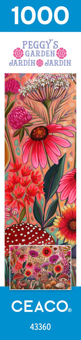 Ceaco - Peggy's Garden - Morel of The Story - 1000 Piece Jigsaw Puzzle Ceaco