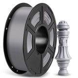 ANYCUBIC PLA Plus (PLA+) 3D Printer Filament 1.75mm, High Toughness 3D Printing Filament, Dimensional Accuracy +/- 0.02mm, Print with Most FDM 3D Printers, 1KG Spool, Gray ANYCUBIC