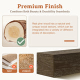 Weyderk Fireplace Mantel Shelf 60 Inches - Wood Mantel with Invisible Heavy Duty Wood Bracket - Wall Mounted Farmhouse Faux Fireplace Mantel for Over Fireplace - 60 Inch Floating Shelf, Greyish Brown Weyderk