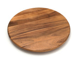 Lipper International Acacia Wood 18-Inch Lazy Susan Kitchen Turntable Lipper International